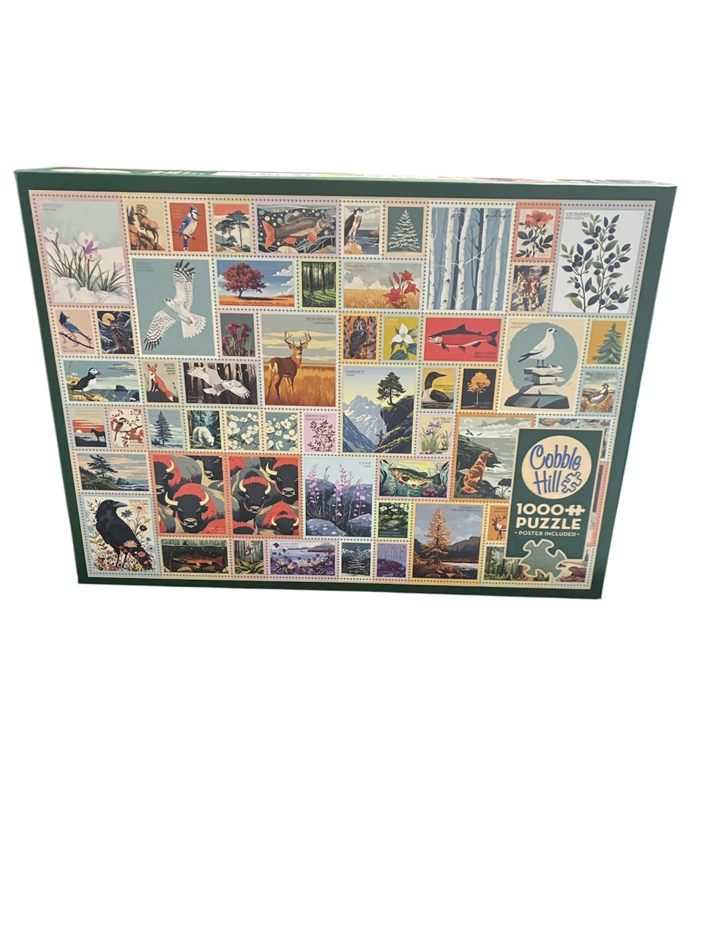 Cobble Hill Emblems of Canada 1000-Piece Jigsaw Puzzle Complete